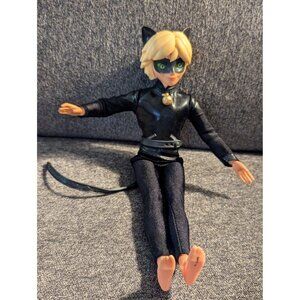Miraculous Ladybug Cat Noir Doll 2020 Zagtoon Playmates 10" Vinyl Action Figure